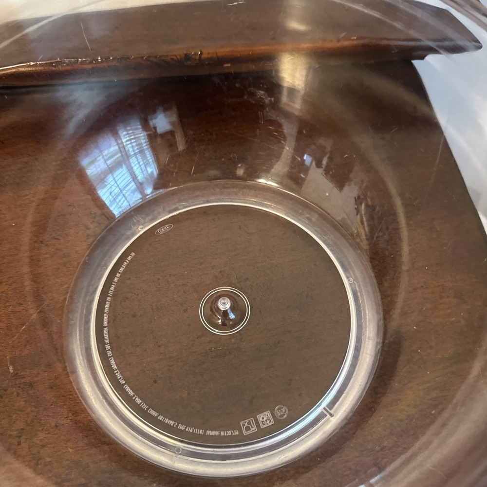 OXO Salad Spinner - Clear With Black Button 10.5" - Picture 5 of 13